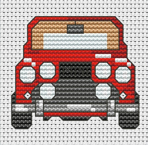 RARE find: Car SB024 - Cross Stitch Kit by Luca-s