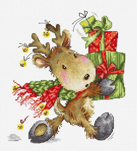 RARE find: Fawn SB1120 - Cross Stitch Kit by Luca-s