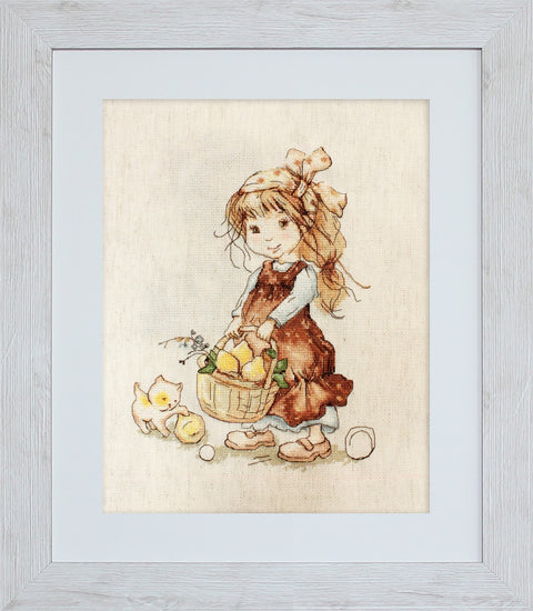 RARE find: Gathering Pears SB1076 - Cross Stitch Kit by Luca-s