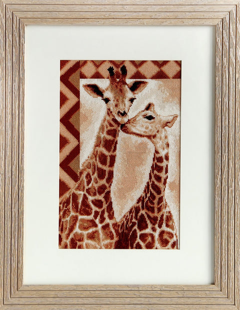 RARE find: Giraffes SB2216 - Cross Stitch Kit by Luca-s