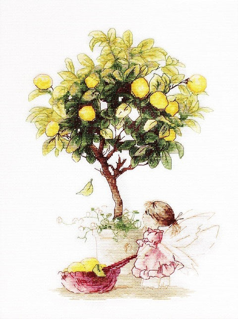 RARE find: Lemons SB1111 - Cross Stitch Kit by Luca-s