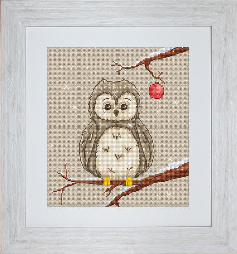 RARE find: Owl SB1046 - Cross Stitch Kit by Luca-s