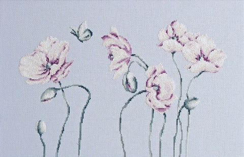 RARE find: Poppies SB2238 - Cross Stitch Kit by Luca-s