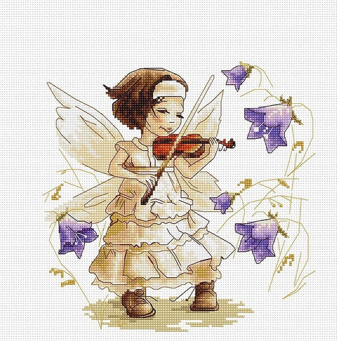 RARE find: Sounds of a Forest SB1113 - Cross Stitch Kit by Luca-s