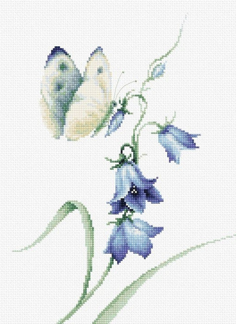 RARE find: Summer delight SB2248 - Cross Stitch Kit by Luca-s