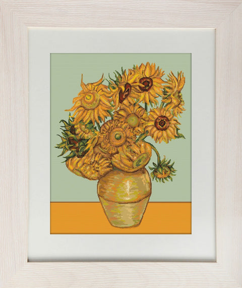 RARE find: Sunflowers SB422 - Cross Stitch Kit by Luca-s