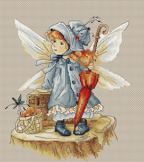 RARE find: The Fairy SB1110 - Cross Stitch Kit by Luca-s