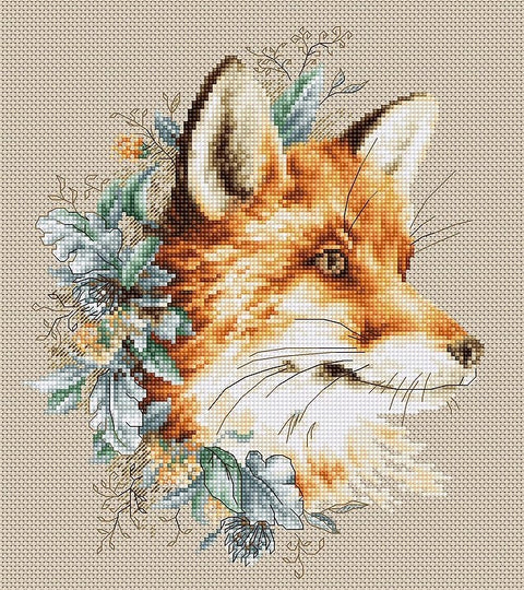 RARE find: The Fox SB2292 - Cross Stitch Kit by Luca-s