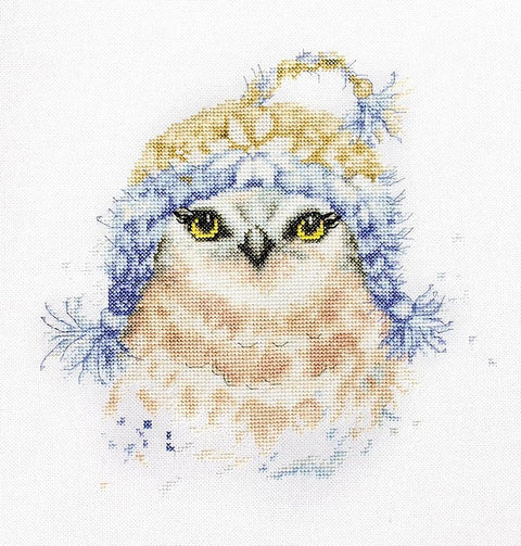 RARE find: The Owl SB2306 - Cross Stitch Kit by Luca-s