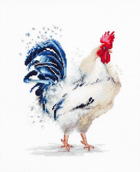 RARE find: The Rooster SB2304 - Cross Stitch Kit by Luca-s