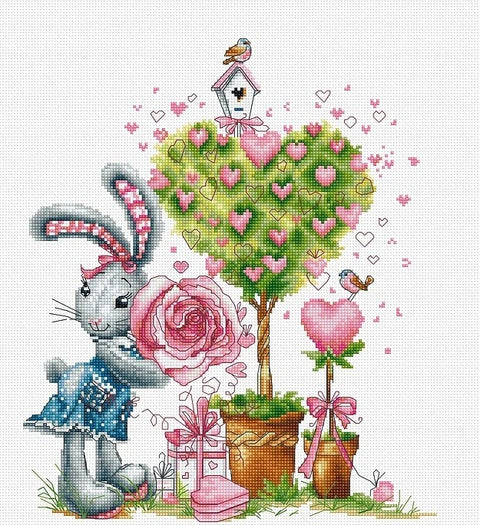 RARE find: Valentine SB1125 - Cross Stitch Kit by Luca-s