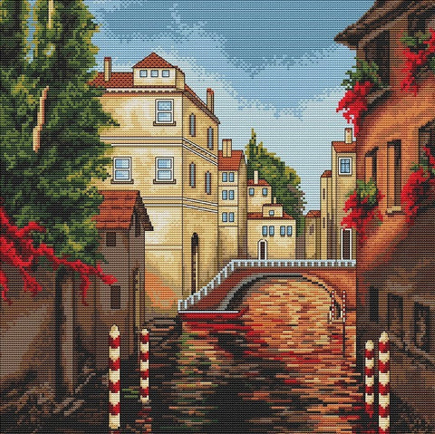 RARE find: Venice SB202 - Cross Stitch Kit by Luca-s