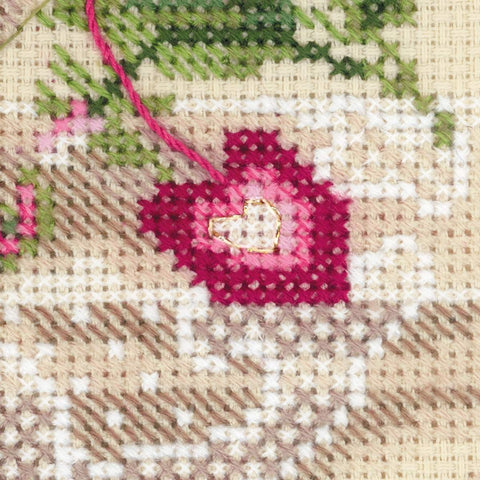 Raspberry Tea - Cross Stitch Kit from RIOLIS Ref. no.:1476