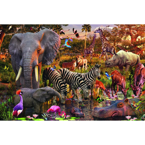 Ravensburger Puzzle 3000 African Animal World