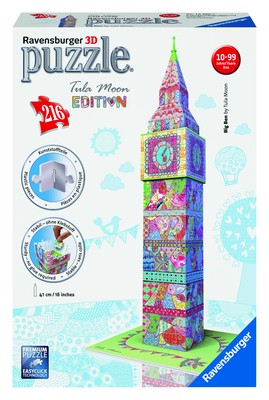 Ravensburger dėlionė "3D Puzzle Big Ben by Tula Moon"