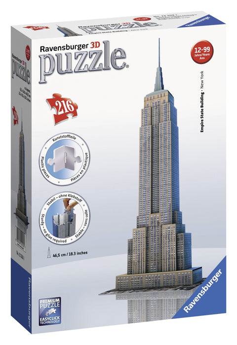 Ravensburger dėlionė "3D Puzzle Empire State Building - New York"