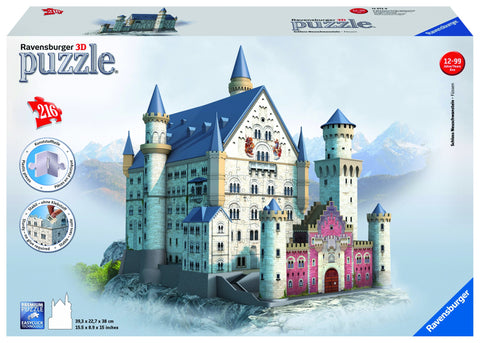 Ravensburger dėlionė "3D Puzzle Schloss Neuschwanstein"