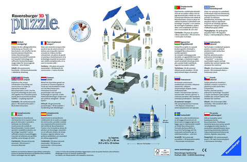 Ravensburger dėlionė "3D Puzzle Schloss Neuschwanstein"