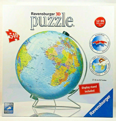 Ravensburger dėlionė - gaublys "3D Puzzle 540 Globe"