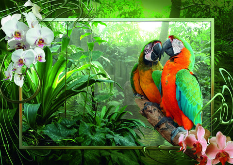 Ravensburger dėlionė "Puzzle 1000 Cozy Macaws"