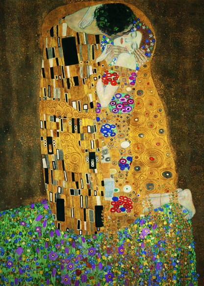 Ravensburger dėlionė "Puzzle 1000 Gustav Klimt: The Kiss"