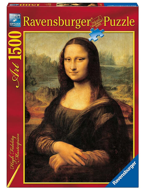 Ravensburger dėlionė "Puzzle 1500 Leonardo da Vinci: Mona Lisa"