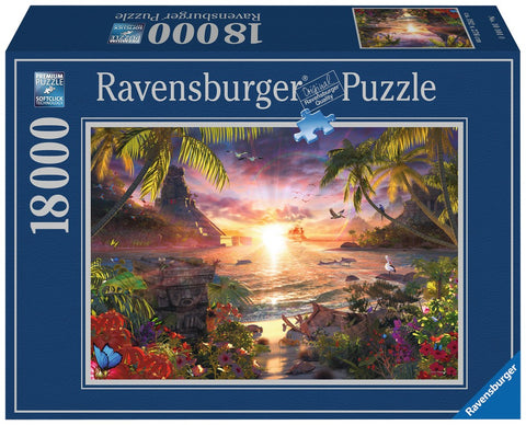 Ravensburger dėlionė "Puzzle 18000 Paradise Sunset"