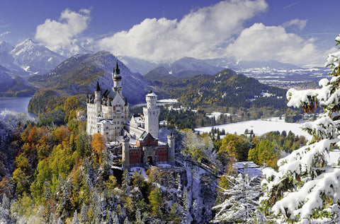 Ravensburger dėlionė "Puzzle 3000 Neuschwanstein Castle in Winter"