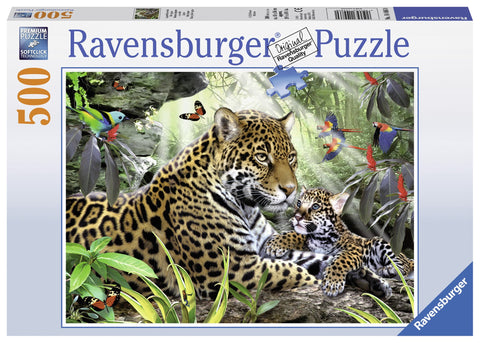 Ravensburger dėlionė "Puzzle 500 Baby Jaguar"