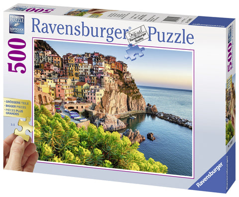 Ravensburger dėlionė "Puzzle 500 Colorful Italy"