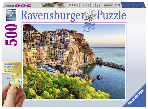 Ravensburger dėlionė "Puzzle 500 Colorful Italy"