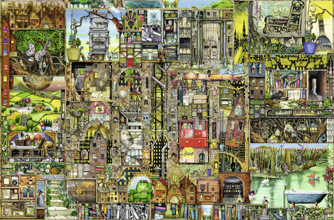 Ravensburger dėlionė "Puzzle 5000 Bizzare Town"