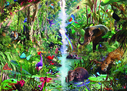 Ravensburger dėlionė "Puzzle 9000 Jungle Animals"