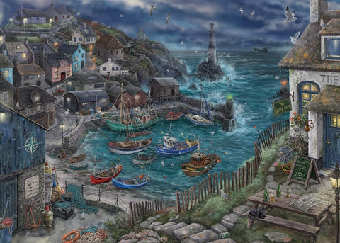 Ravensburger Jigsaw Escape Puzzle: Treacherous Harbor