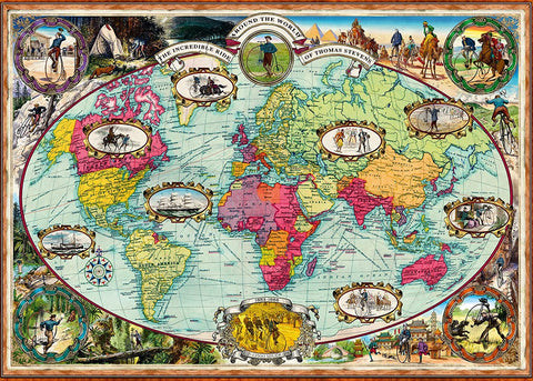 Ravensburger Jigsaw Puzzle: Bicycle Around The World