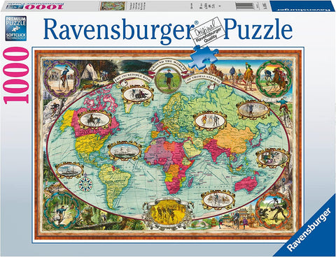 Ravensburger Jigsaw Puzzle: Bicycle Around The World