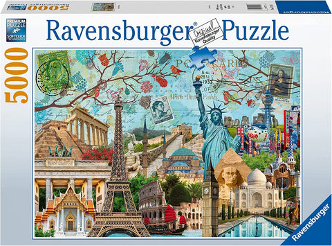 Ravensburger Jigsaw Puzzle: Big Cities Collage