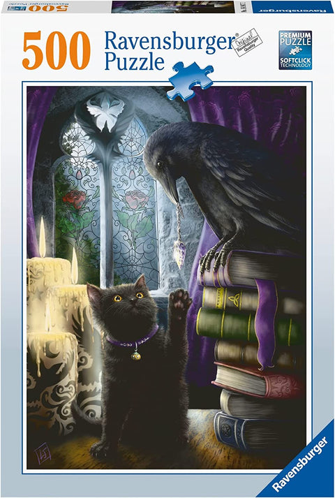 Ravensburger Jigsaw Puzzle: Black Cat and Raven