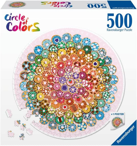 Ravensburger Jigsaw Puzzle: Circle of Colours / Doughnuts