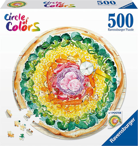 Ravensburger Jigsaw Puzzle: Circle of Colours / Pizza