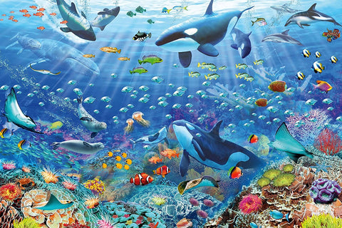 Ravensburger Jigsaw Puzzle: Colorful Underwater