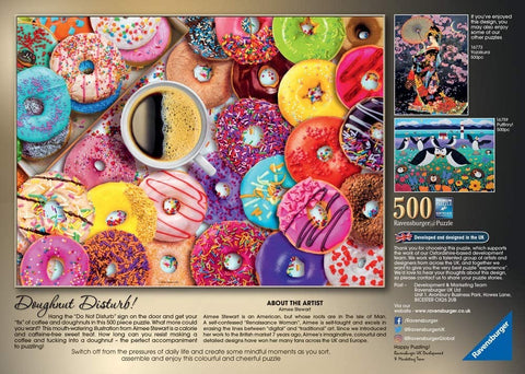 Ravensburger Jigsaw Puzzle: Doughnut Disturb