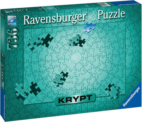 Ravensburger Jigsaw Puzzle: Krypt Metallic Mint