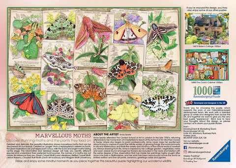 Ravensburger Jigsaw Puzzle: Marvellous Moths