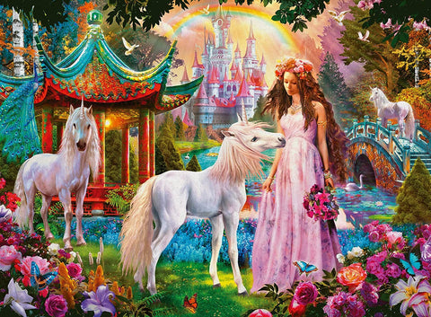 Ravensburger Jigsaw Puzzle: Princess With Unicorn