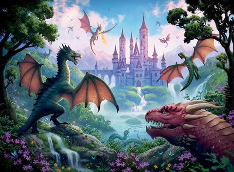 Ravensburger Jigsaw Puzzle: The Dragons Wrath