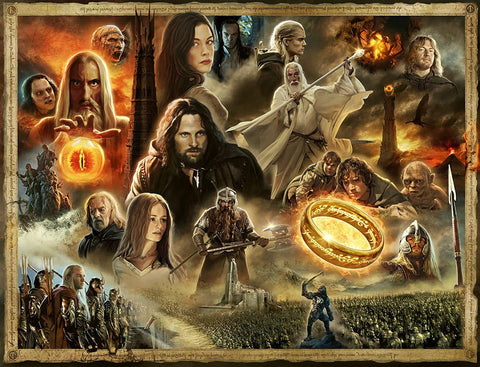 Ravensburger Jigsaw Puzzle: The Lord of The Rings: The Two Towers