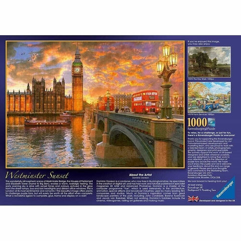 Ravensburger Jigsaw Puzzle: Westminster Sunset