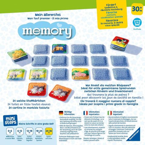 Ravensburger ministeps: Memory game for babies