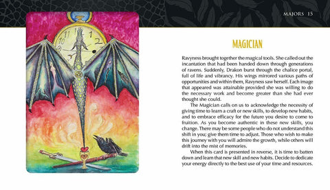 Ravyness Drakon Tarot Cards Schiffer Publishing